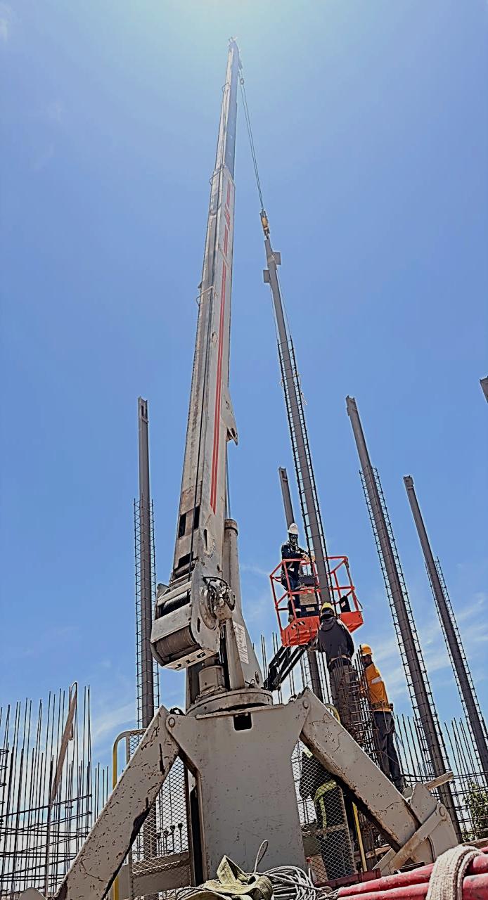 Montaje de estructura metálica